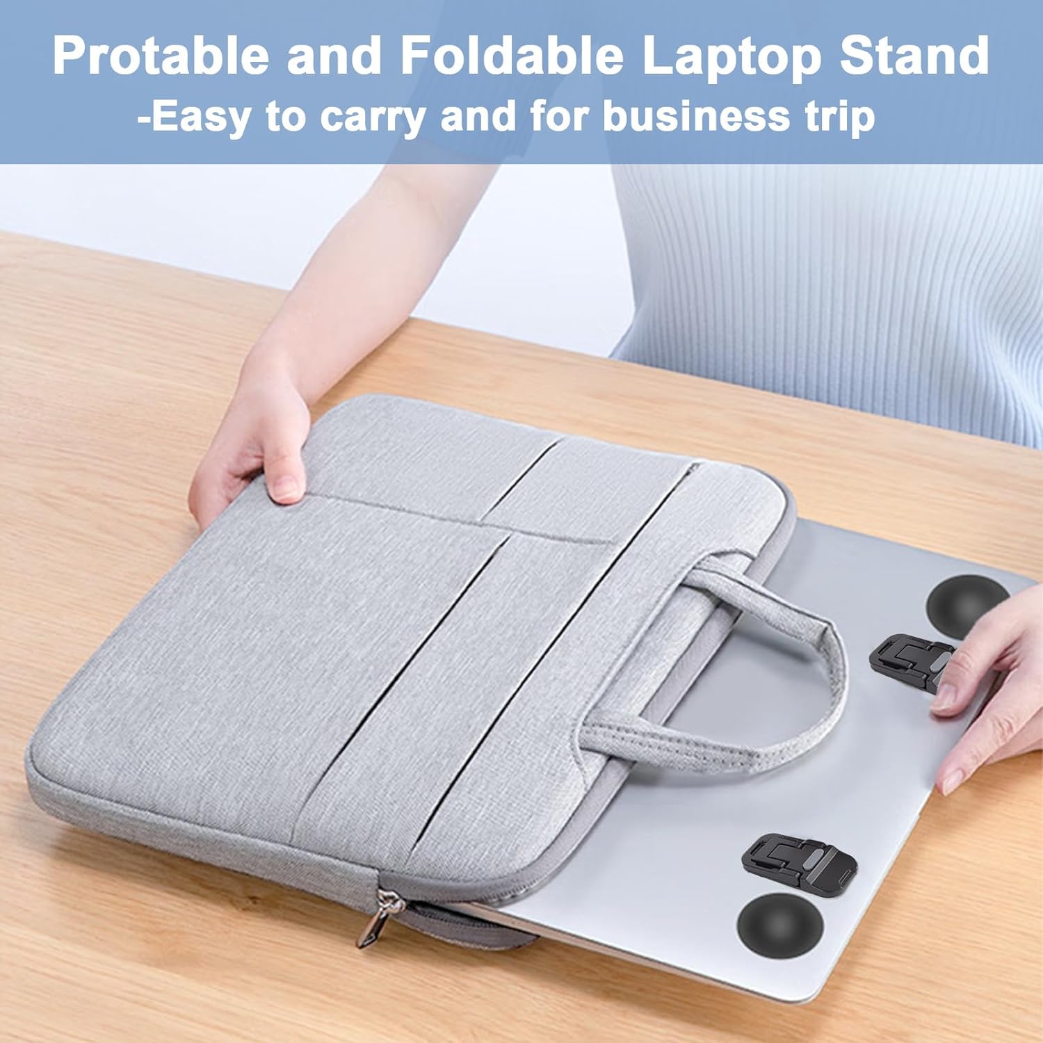 2 шт. портативные складные под – обзор и цена Laptop Stand Riser