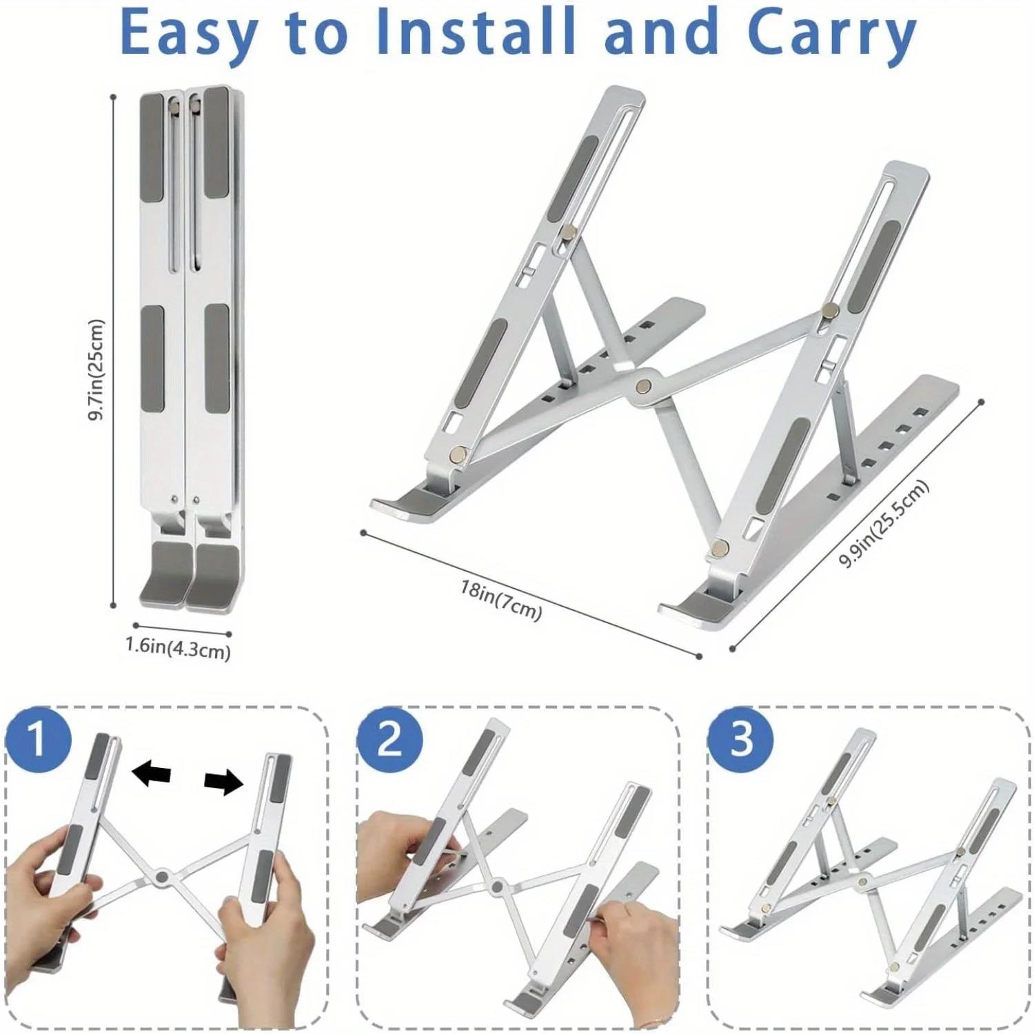 Нескользящая подставка для ноу – обзор и цена Laptop Stand Riser