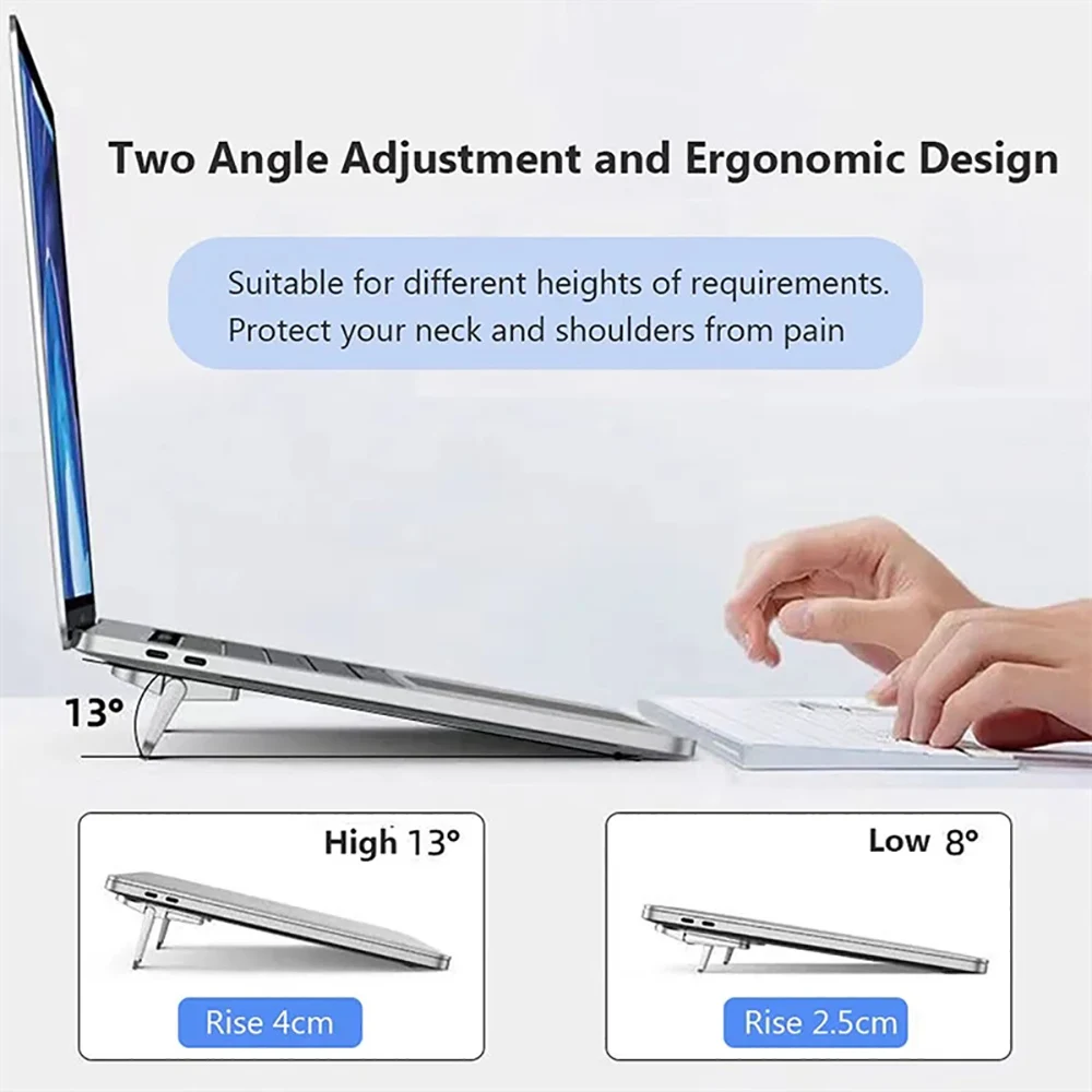 2 шт. складных невидимых подст – обзор и цена Laptop Stand Riser